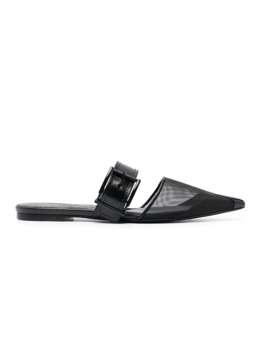 Alexander McQueen Punk Point Toe Mesh Flats